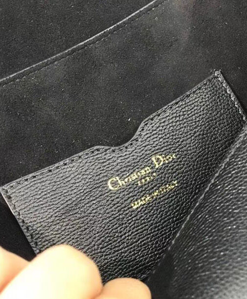 Christian Dior Medium Dior Bobby Bag Black